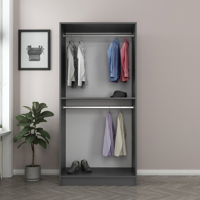 Hanah Home Armario Kale Plus Membrane Antracita
